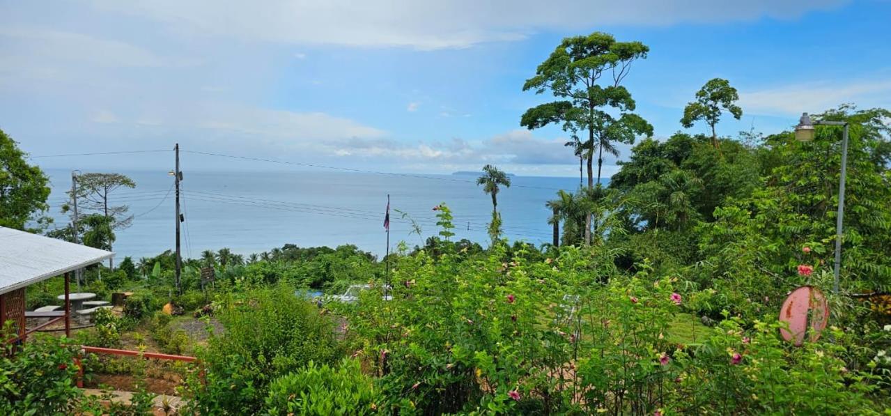 Cabinas Vista Isla Del Cano Corcovado Drake Bay Exterior photo